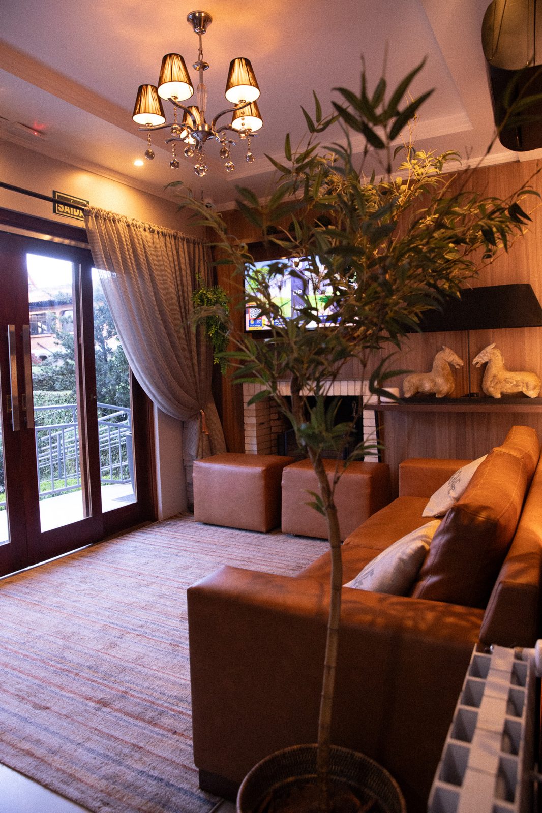 Lounge da Pousada Viena